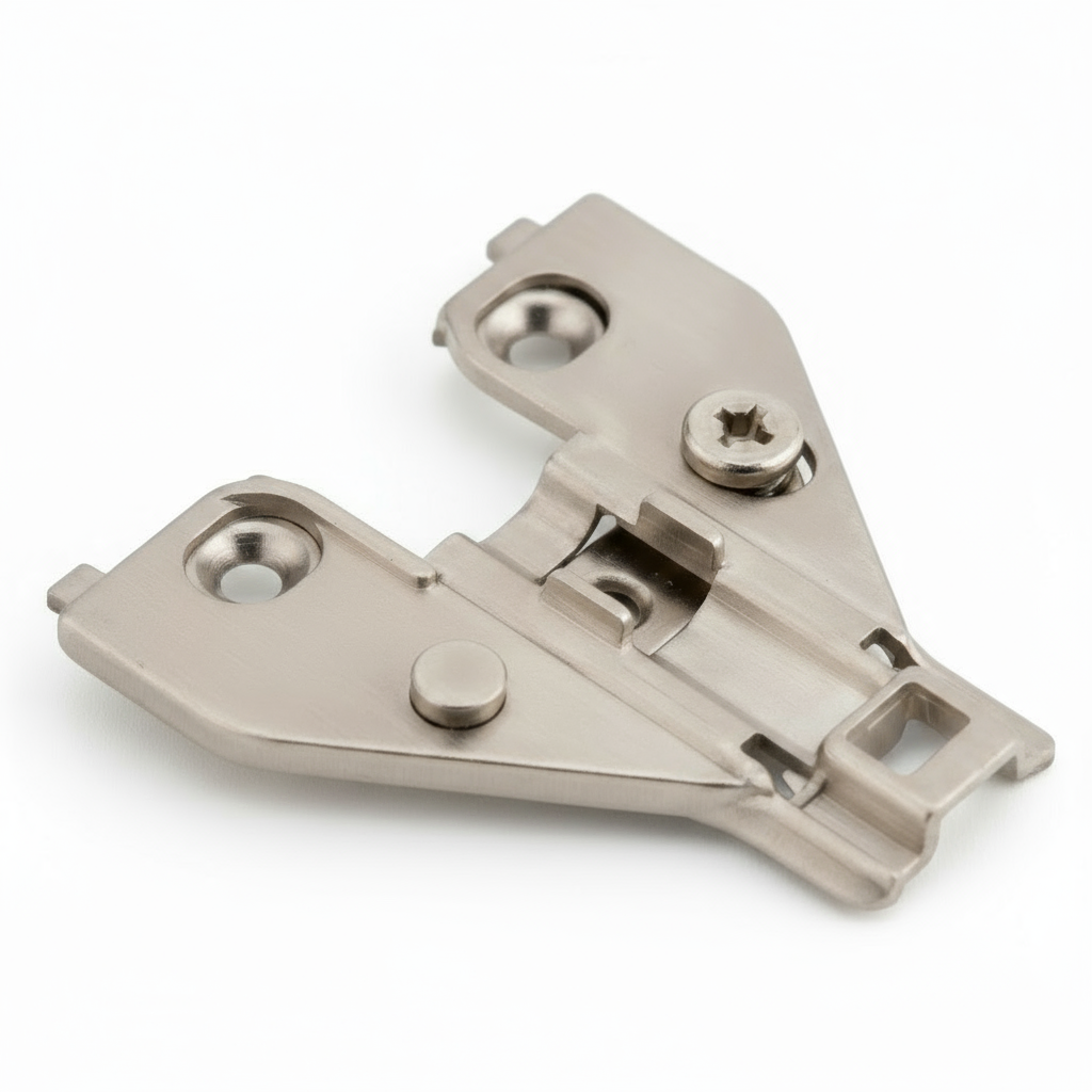 Face Frame Plate, Adjustable, Zinc