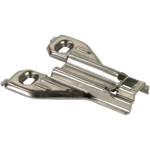 Face Frame Hinge Mounting Plate Euro Plate Baseplate for Cabinet Clip-On Concealed Hinges 10 Pack