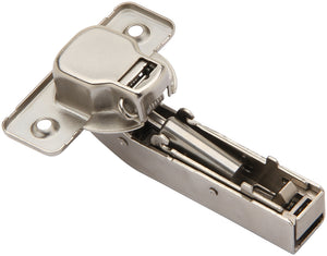 Silverline Soft Closing, Clip-on Corner Hinge, 90 Degree Adjustable Concealed Kitchen Cabinet Hinges with Mounting Screws for Face Frame Cabinet SCNCH90