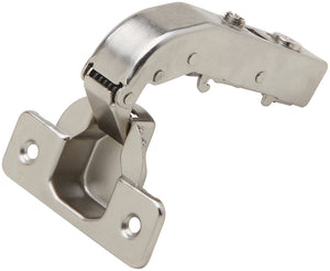Silverline Soft Closing, Clip-on Corner Hinge, 90 Degree Adjustable Concealed Kitchen Cabinet Hinges with Mounting Screws for Face Frame Cabinet SCNCH90