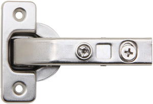 Silverline Soft Closing, Clip-on Corner Hinge, 90 Degree Adjustable Concealed Kitchen Cabinet Hinges with Mounting Screws for Face Frame Cabinet SCNCH90