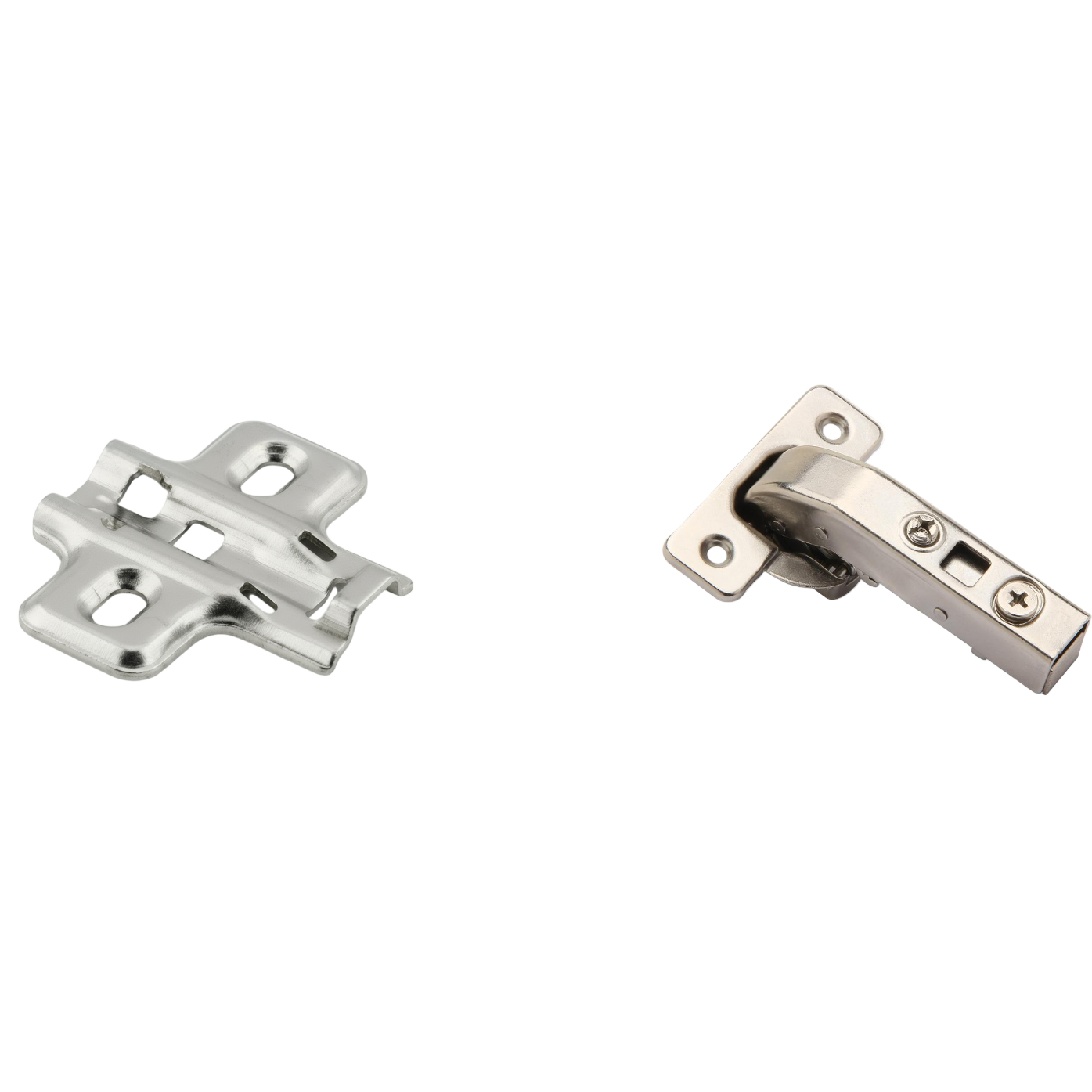 Silverline SCNCH90 | 90° Opening Soft-Close Clip-On Corner Hinge (Set of 2)