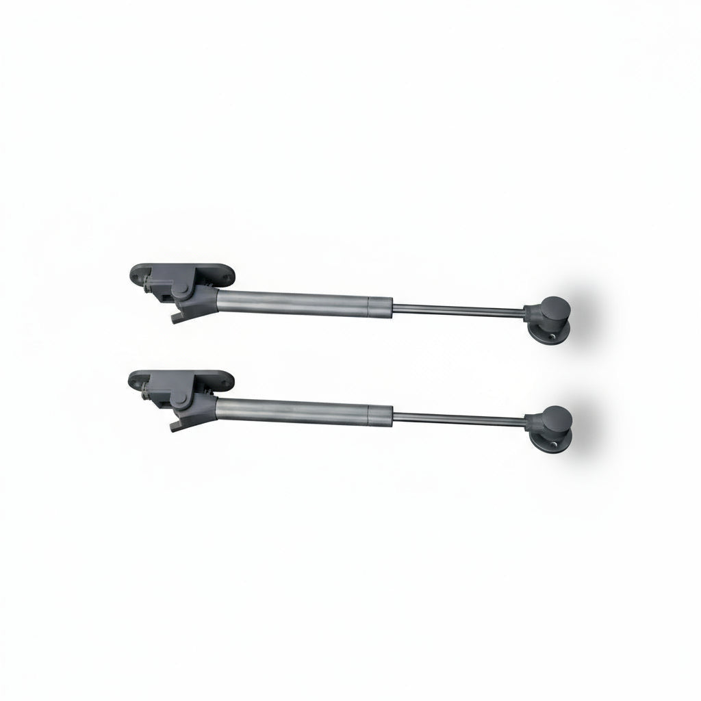Silverline SGS | Soft-Close + Open Hydraulic Gas Spring for Cabinet Door Lift-Up (Set of 2)