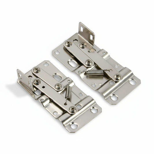 Silverline SH01 | Self-Close Scissor Hinge Sink-Front Tip-Out Tray Hinges (Set of 2)