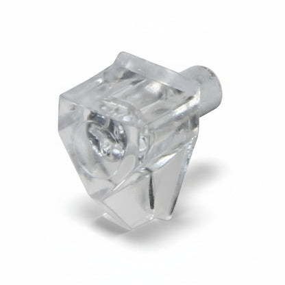 Silverline SS0006 | Clear Nylon Shelf Pin Pegs for Shelf Support (Set of 50)