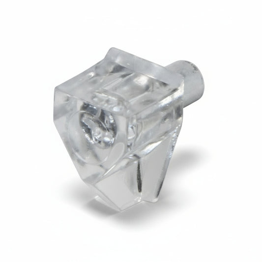 Silverline SS0006 | Clear Nylon Shelf Pin Pegs for Shelf Support (Set of 50)