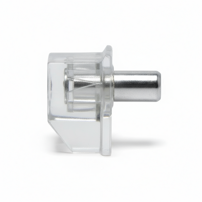 Silverline SS0006 | Clear Nylon Shelf Pin Pegs for Shelf Support (Set of 50)