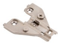 Face Frame Plate, Adjustable, Zinc