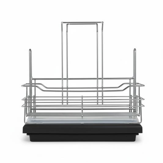 Silverline TBS14350 | Soft Close Double Baskets Blind Corner Under-Sink Corner Optimizer