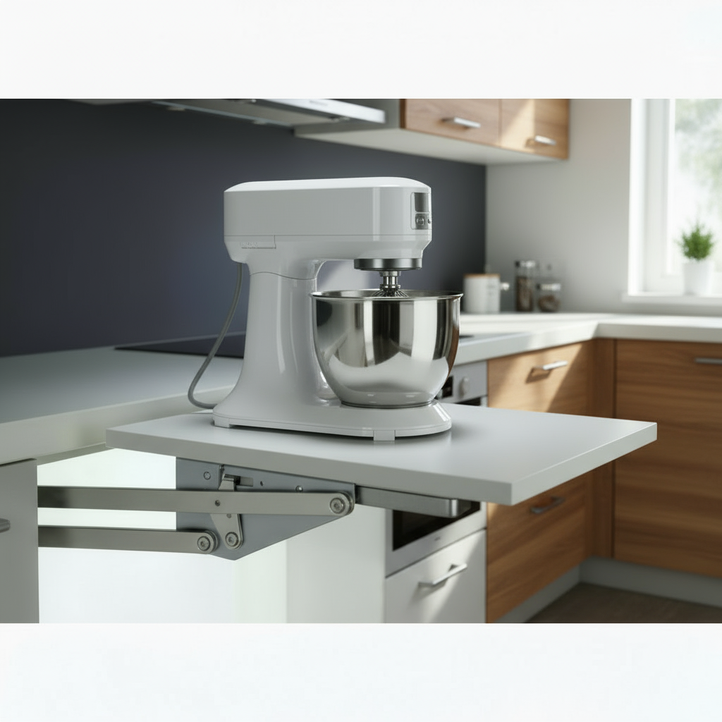 Silverline TT001 | Heavy Duty Self Close Appliance Lifting Hardware w/o Shelf