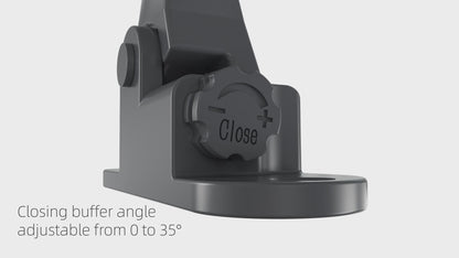 Silverline SGS | Soft-Close + Open Hydraulic Gas Spring for Cabinet Door Lift-Up (Set of 2)