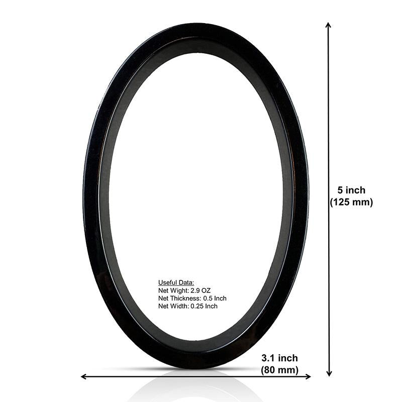 Silverline HN5008 | Floating House Numbers (#0-#9, A-B) in Matte Black