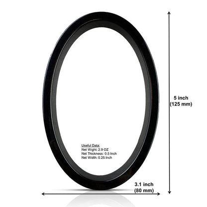 Silverline HN5008 | Floating House Numbers (#0-#9, A-B) in Matte Black