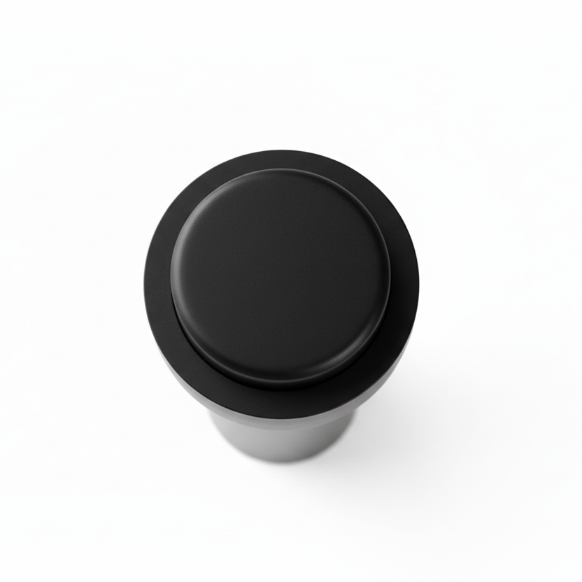 Silverline DS15 | Solid Stainless-Steel 201 Exterior Doorstop in Matte Black