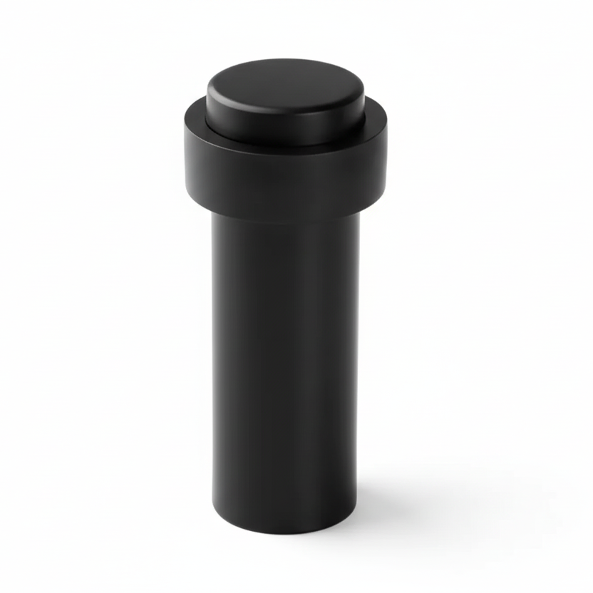 Silverline DS15 | Solid Stainless-Steel 201 Exterior Doorstop in Matte Black