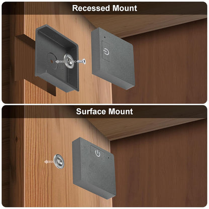 Wireless Sensor Switches for Cabinet Lighting | Door, PIR, Touch Dimmer & Hand Wave Emitters