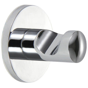 J2603 Tchibo Whistle Knob Bathroom Hooks Self-Adhesive Chrome Plated Set of 3 - amerfithardware