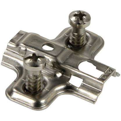 165 ° Angle Concealed Hinge Cabinet Hardware 1 Pair Door w Mounting Plate - amerfithardware