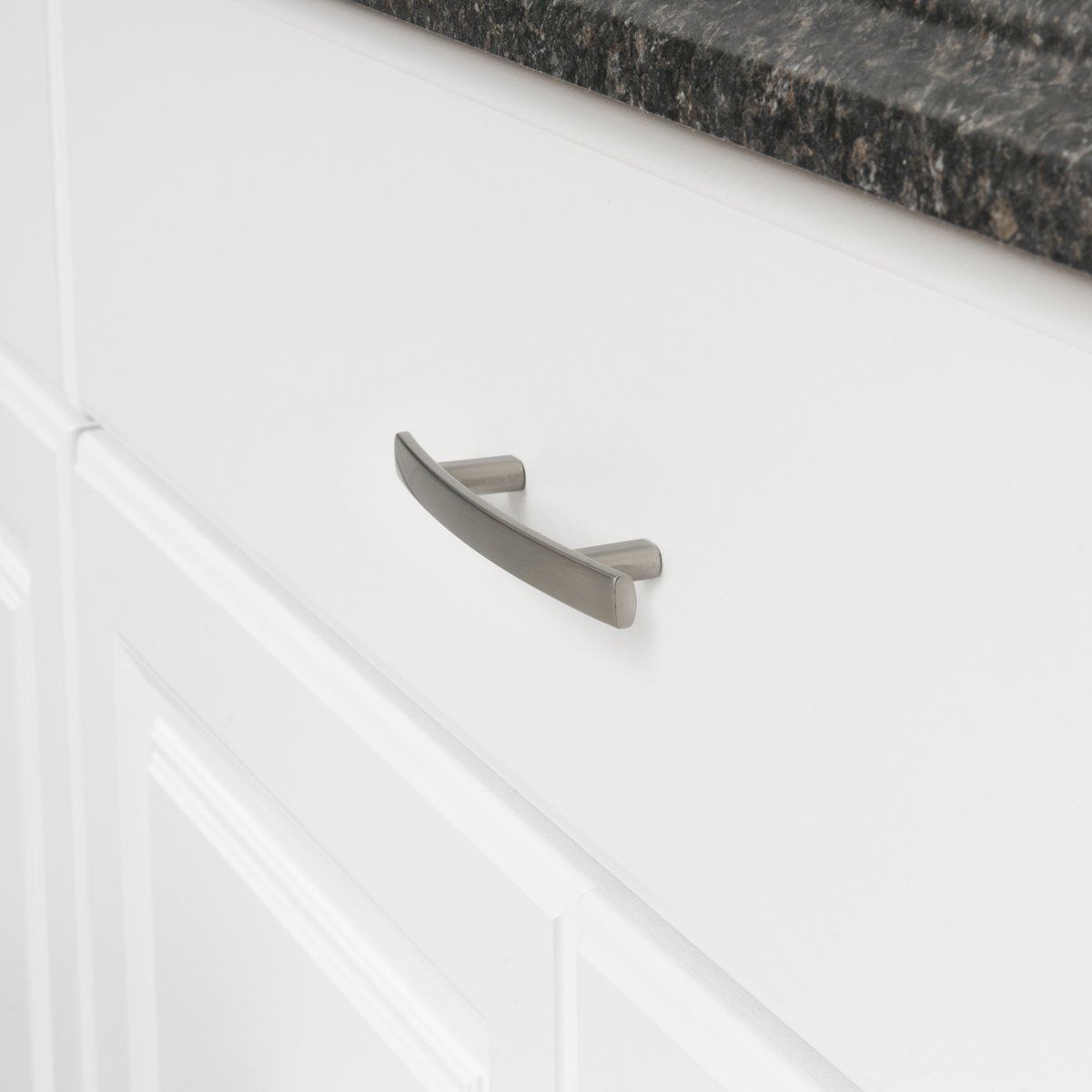 Silverline P2032 Cabinet Arched Bar Pull Bow Pull Handle CC: 3" - amerfithardware