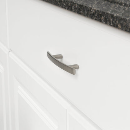 Silverline P2032 Cabinet Arched Bar Pull Bow Pull Handle CC: 3" - amerfithardware