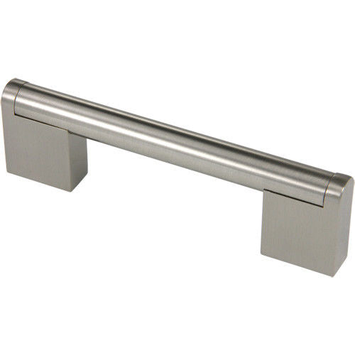 Silverline P2033 Cabinet Hardware Pull Handle Modern Cross Bar CC: 87mm ~3-7/16 inch - amerfithardware