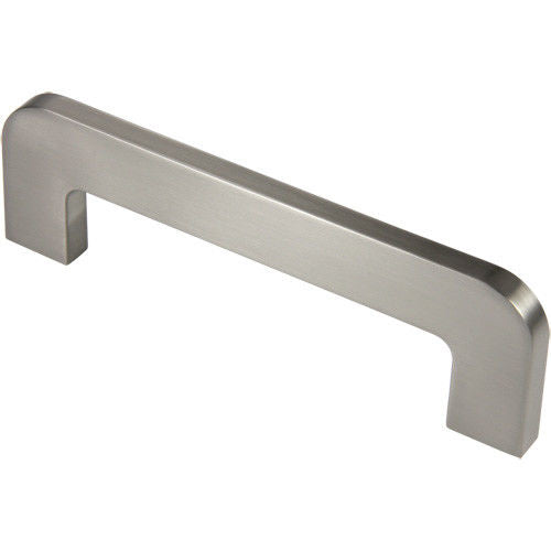Silverline P2030 Cabinet Geometric Curved Pull Handle Flat Bar CC: 128 mm ~ 5" - amerfithardware