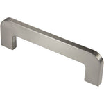 Load image into Gallery viewer, Silverline P2030 Cabinet Geometric Curved Pull Handle Flat Bar CC: 128 mm ~ 5&quot; - amerfithardware
