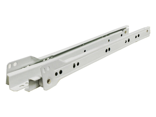 Euro Drawer Slide 32mm System Epoxy Covered Glides Roller Runners - 25 Pairs - amerfithardware