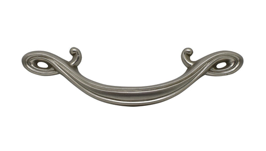 Silverline P2005 Cabinet Hardware Pull Handle Fancy CC: 4 inch - amerfithardware