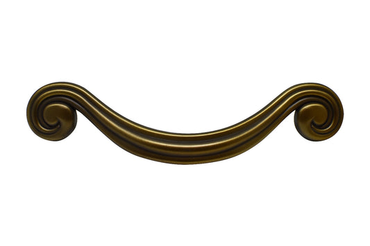 Silverline P2002 Cabinet Pull Handle CC: 128 mm ~ 5 inch Spiral Scroll Volute Column - amerfithardware