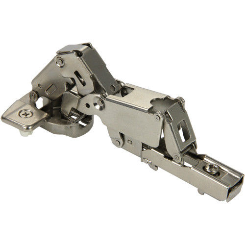 165 ° Angle Concealed Hinge Cabinet Hardware 1 Pair Door w Mounting Plate - amerfithardware