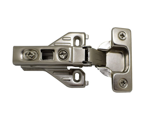 110 Half Partial Overlay Concealed Clip On Hinge Soft Closing with Base Plate for Face Frame and Frameless - amerfithardware