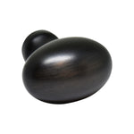 Load image into Gallery viewer, Silverline K2016 Cabinet Hardware Knob 1 - 1/4&quot; Oil Rubbed Bronze Oval Football - amerfithardware

