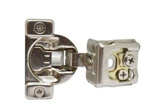 Compact Cabinet Hinges for Face Frame Cabinets Adjustable Soft Close Short Arm - amerfithardware