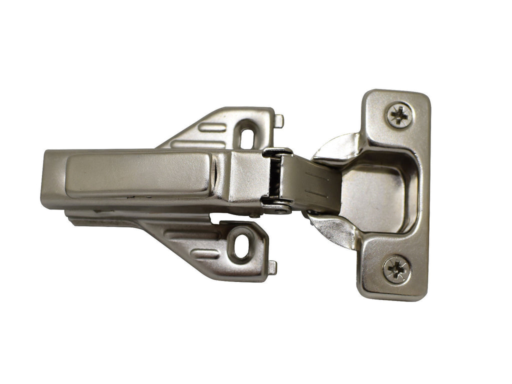 110 Half Partial Overlay Concealed Clip On Hinge Soft Closing with Base Plate for Face Frame and Frameless - amerfithardware