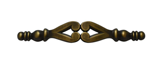 P2015 Dresser Bedroom Pull Handle Rustic Traditional Botanical CC: 96mm ~3.75 inch - amerfithardware