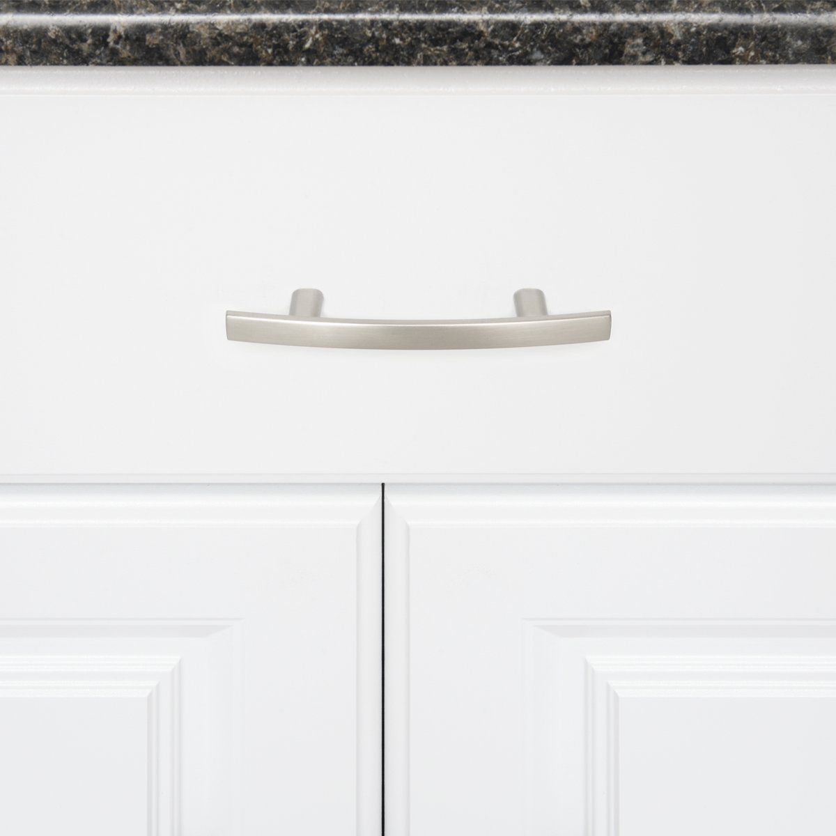 Silverline P2032 Cabinet Arched Bar Pull Bow Pull Handle CC: 3" - amerfithardware