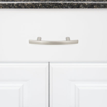 Silverline P2032 Cabinet Arched Bar Pull Bow Pull Handle CC: 3" - amerfithardware