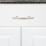 Load image into Gallery viewer, Silverline P2032 Cabinet Arched Bar Pull Bow Pull Handle CC: 3&quot; - amerfithardware
