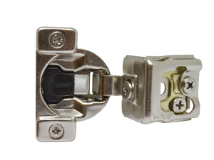 Compact Cabinet Hinges for Face Frame Cabinets Adjustable Soft Close Short Arm - amerfithardware