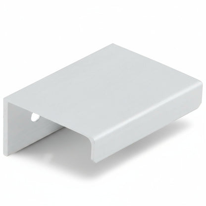 Silverline A1021 32mm/50mm Finger Edge Pull in Brushed Aluminum Finish