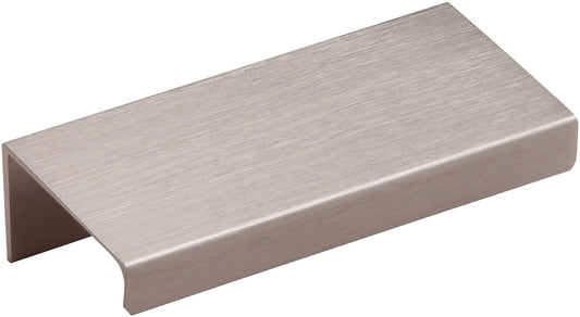 S SILVERLINE A1021 -- 2-15/16" Long Finger Pulls Tab Pulls in Satin Nickel