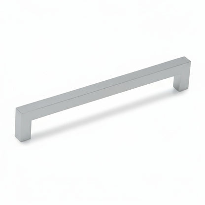 Silverline A2060 | 3/8 in. x 3/8 in. Solid Contemporary Modern Square Bar Pulls | Various Sizes & Finishes