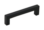 Load image into Gallery viewer, Silverline A2060 Aluminum Square Bar Pull Handle in Matte Black Finish
