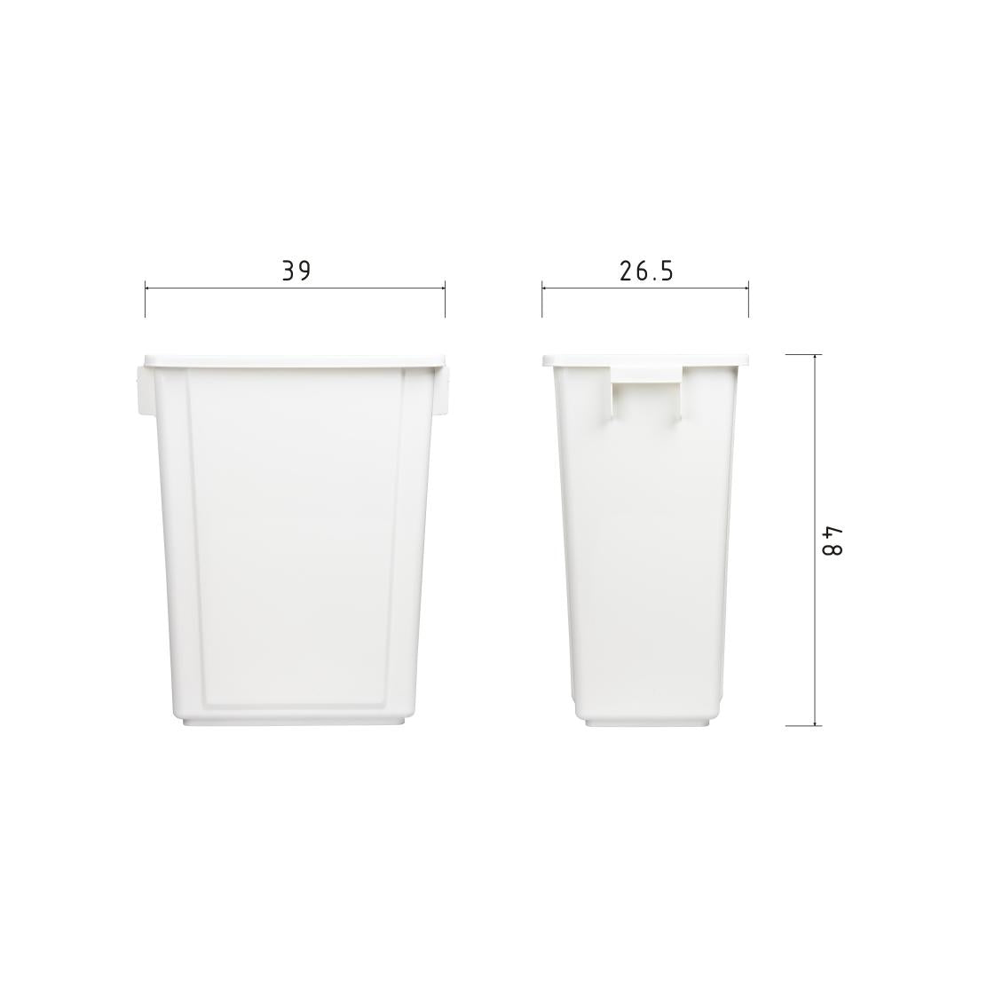 Silverline B035L | Replacement Bins for Silverline (S)POBD035 and (S)POBD035 | Bins Only