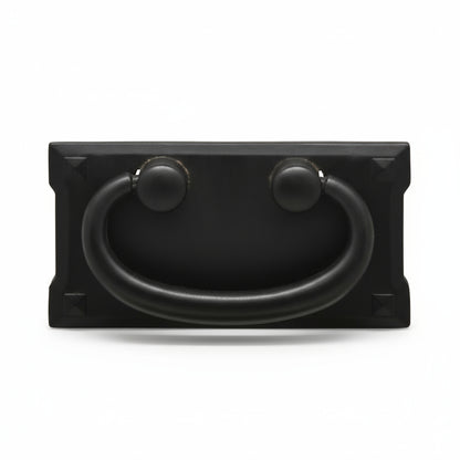 Silverline B2002 Mission Bail Pull Backplate CC: 3 inch and ~1-1/4 inch Cabinet Hardware - amerfithardware