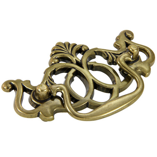 Silverline B2012 - CC: 3 inch (76mm) Ornate Antique Drop Bail in Antique English Finish