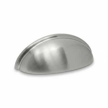 Bin Cup Pull Cabinet Half Moon Shell - Screw Hole to Hole 3" - amerfithardware