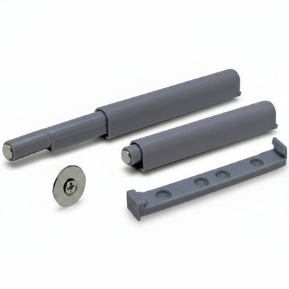 Silverline BP6030 & BP6060 | Tip-On Magnetic Touch Catch Cabinet Push to Open Bouncer (Set of 10)