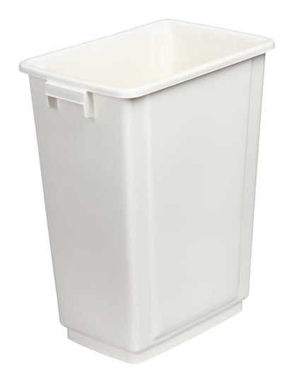 Silverline White Plastic Waste Bin 20 Quart Suitable for POBD020 and SPOBD020